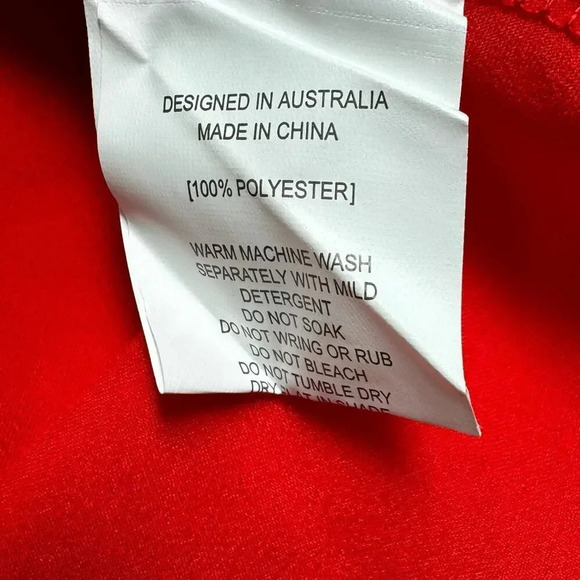 Paper Heart Red Satin Midi Slip Dress Party SZ M - Picture 8 of 9